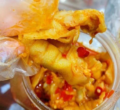 网红吃无骨鸡瓜,美味与创意的完美融合