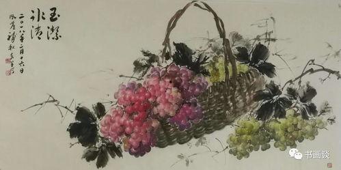 网红画家吃瓜图片