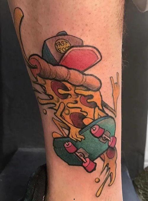 吃瓜网红纹身图案大全,吃瓜群众的最爱